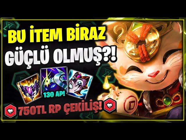 BU İTEM BİRAZ GÜÇLÜ OLMUŞ SANKİ?! | 750 TL'LİK BAKİYE ÇEKİLİŞİ! | Teemo vs Mundo / Jax S13 LoL