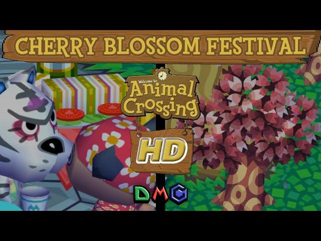 Animal Crossing - Cherry Blossom Festival | HD Texture Pack | Widescreen (GCN)