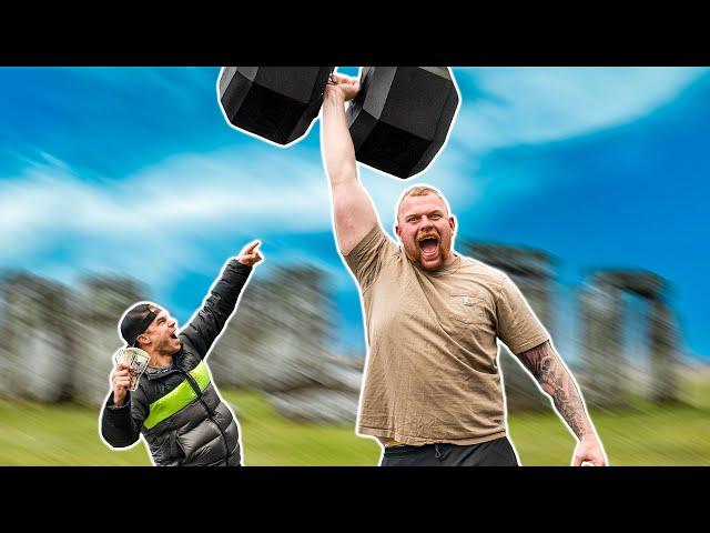 WIN $1 for Every Pound You Can Lift (HEAVY Dumbbells Only!)