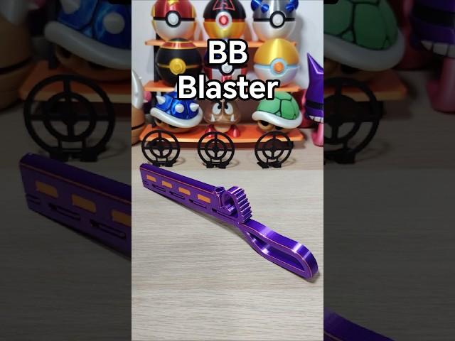 3D Printed Long BB Blaster 21 Shots Non-stop #3d #3dprinting #asmr #shorts #reels