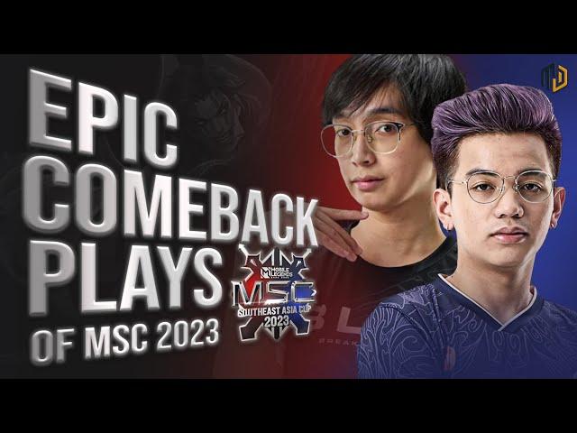 Epic Comeback Plays of MSC 2023