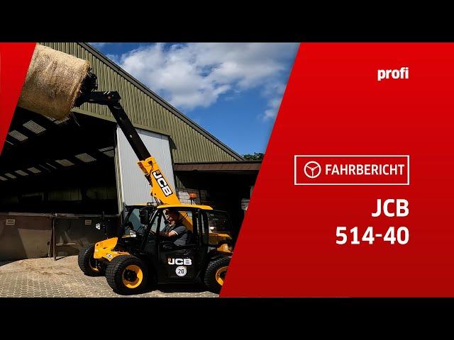 Teleskoplader JCB 514-40 | profi #Fahrbericht