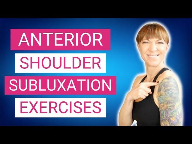 Stabilize Your Shoulder | Subluxation Exercises For EDS & Hypermobility