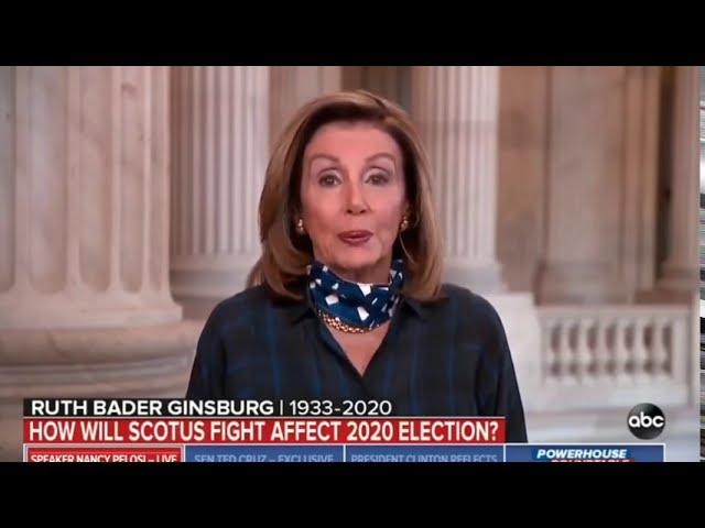 Nancy Pelosi Confused during Interview. (Good morning, Sunday Morning)