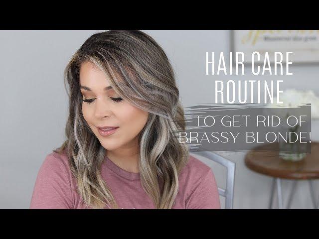 HAIR CARE ROUTINE FOR ASH BLONDES | My Favorite Hair Products