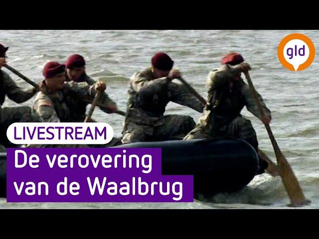 Herdenking 'De Waalcrossing' bij Nijmegen 2024 | Omroep Gelderland