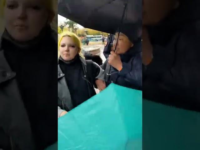 Иркутск. Нет Мобилизации. Первые задержание на акции. Движение Весна.