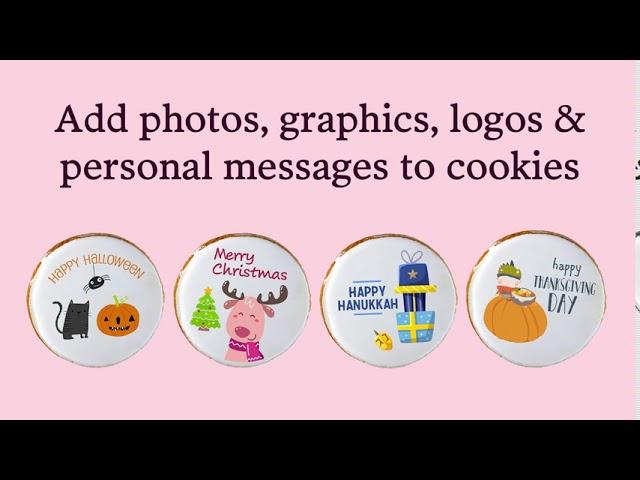 Print Holiday Cookies with Eddie® - The Edible Ink Cookie & Confections Printer.