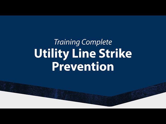 JFC Underground Utility Strike Prevention Program (English)