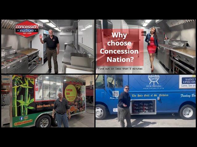 Why choose Concession Nation? | Trailer & Food Truck Builder