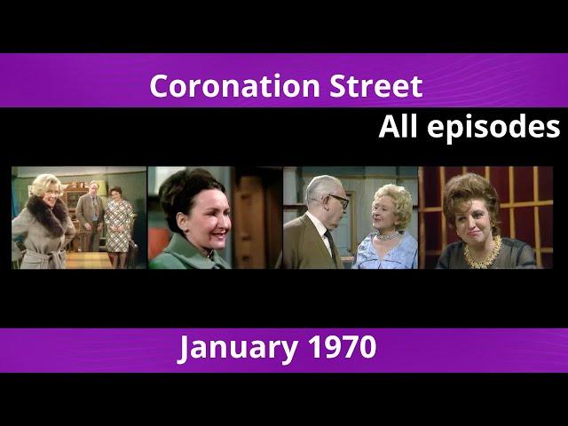 Coronation Street - January 1970