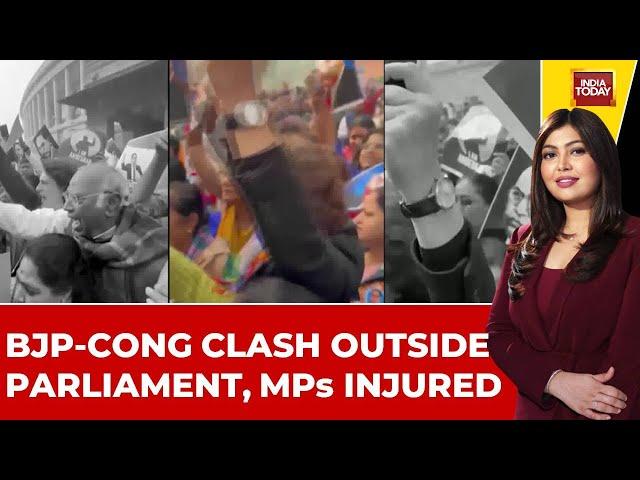 BJP MPs Injured In Parliament Scuffle, FIR Filed Against Rahul Gandhi; SP MP Booked For Power Theft