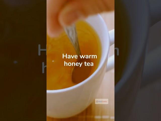 Quick remedies for tonsillitis? Here’s what you can do!....#tonsillitis #healthhacks #MediBuddy