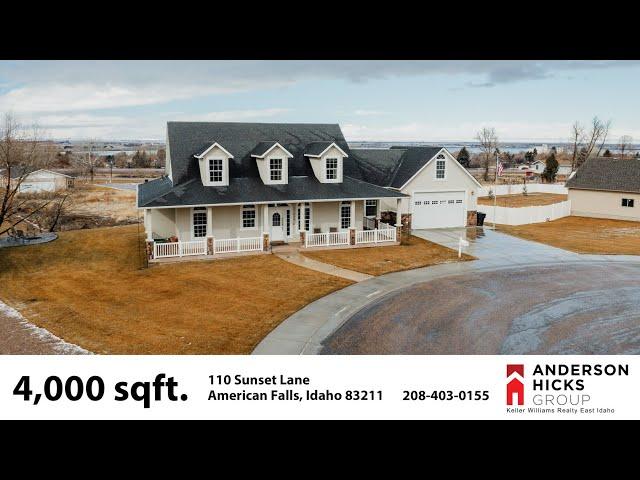 Luxury Home for Sale in American Falls, ID – 4,000 Sqft on a Spacious Lot!