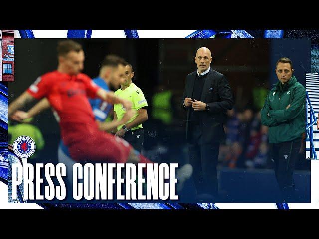 PRESS CONFERENCE | Philippe Clement | Rangers v FCSB