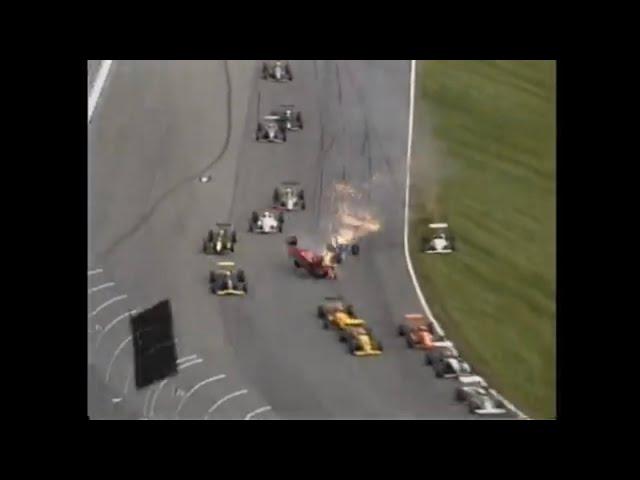 Formula 2000 Race Car Pileup