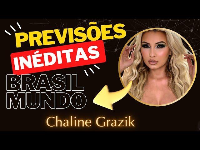 SÓ PREVISÕES CHALINE GRAZIK #vidente #previsão #chay #videntechaline