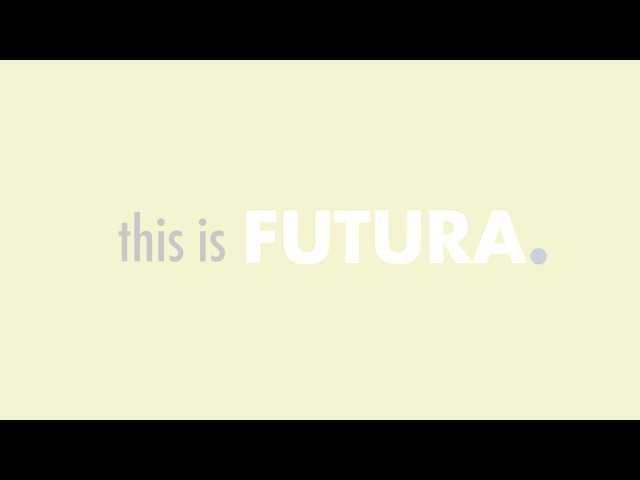 Type Specimen: Futura