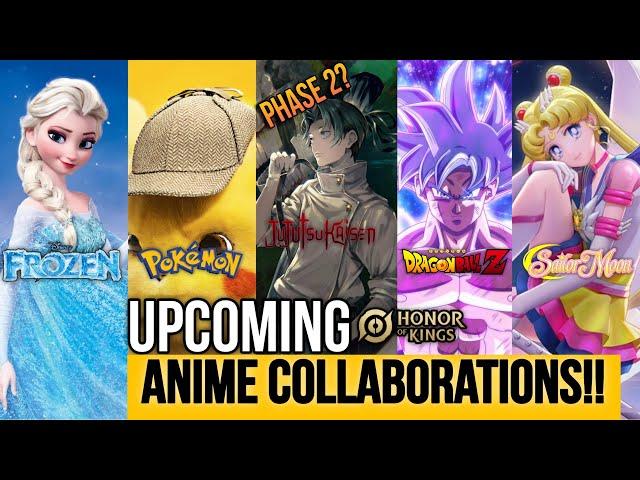 HOK: UPCOMING ANIME COLLABORATIONS!! Honor of Kings