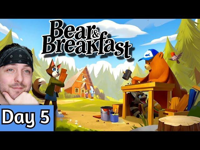 Just a Bear Learning To COOK! - Day 5 - Bear and Breakfast