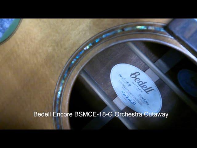 Bedell Encore BSMCE-18-G Orchestra Cutaway Repair