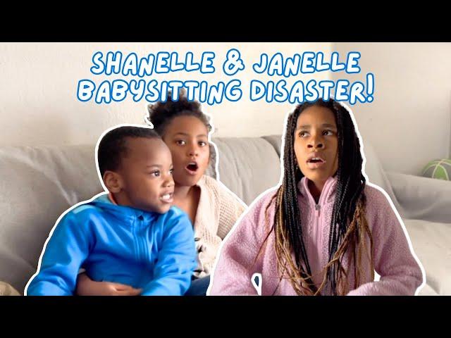 Shanelle and Janelle Babysitting Disaster!