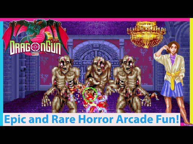 A Rare and Wild Arcade Horror Masterpiece! Dragon Gun