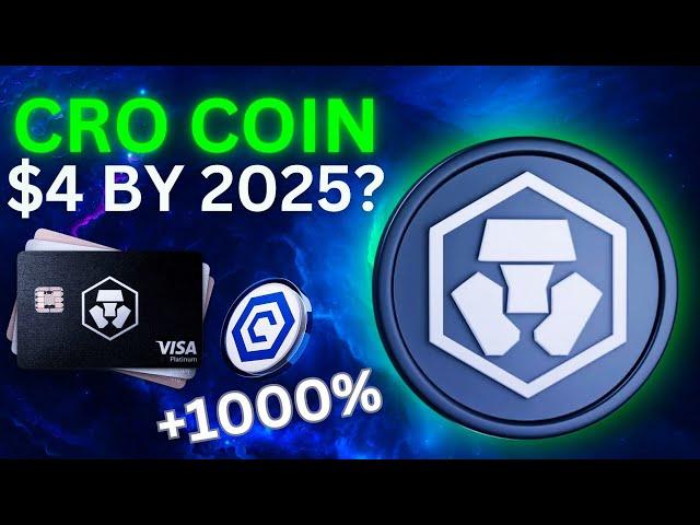 CRO COIN Could Explode in 2025… Here’s Why! (CRYPTO.COM ALTCOIN PRICE PREDICTION)