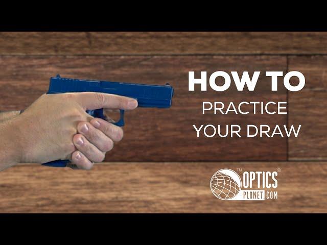 How To Draw A Handgun From A Holster - OpticsPlanet.com