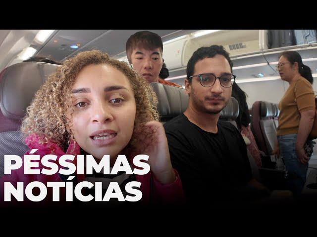 DESISTIMOS DA VIAGEM: ESTAMOS VOLTANDO PARA O BRASIL