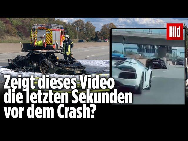 Tödlicher Raser-Unfall: Zwei Lamborghinis und ein Porsche liefern sich Autorennen