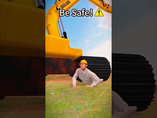 Always remember safety first #safetyanimation #staysafe #animationvideo #accident