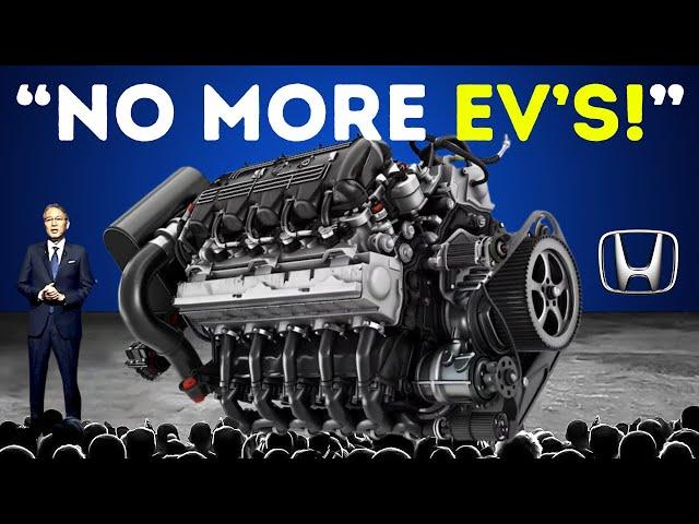 Honda CEO: "This New Engine Will DESTROY The Entire EV Industry!"