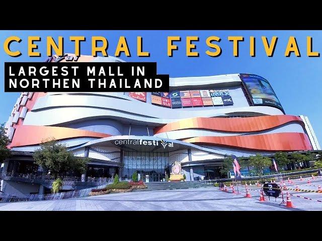 Walking Tour of the Biggest Mall in Northern Thailand - Central Festival Mall Chiang Mai