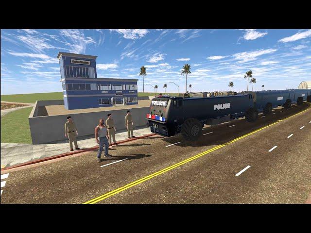 Franklin Made New Police Train ll Indian Bike Driving 3d