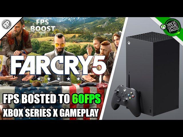 Far Cry 5: FPS Boost - Xbox Series X Gameplay (Res/FPS)