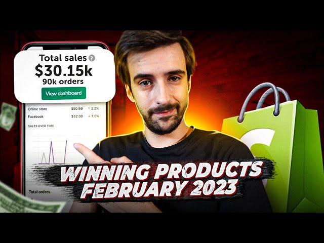 My Top 10 Winning Products To Sell In February 2023 (Shopify Dropshipping)