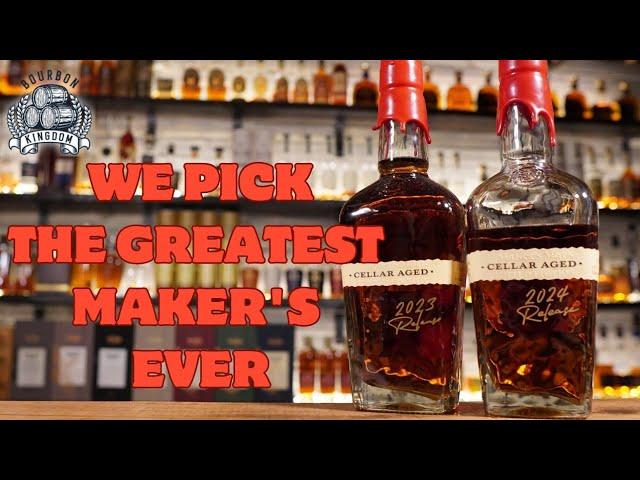 The Greatest Maker's Mark Of All Time Is???? Bourbon Battle: Maker's Mark Cellar 2023 vs 2024