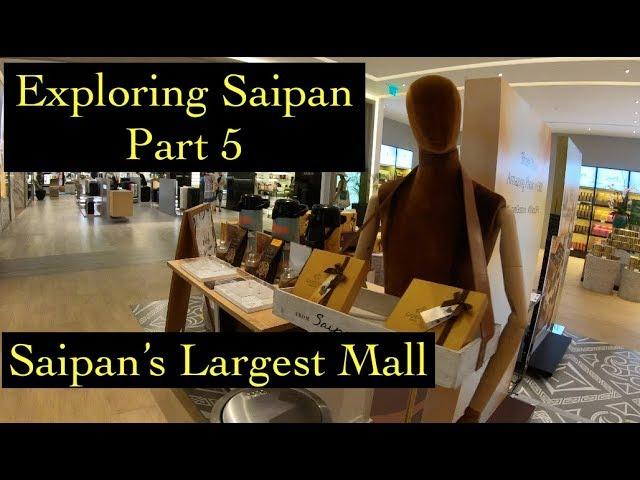 [4K] Exploring SAIPAN (Part 5) - Siapan's Largest Mall - DFS Galleria SHOPPING MALL