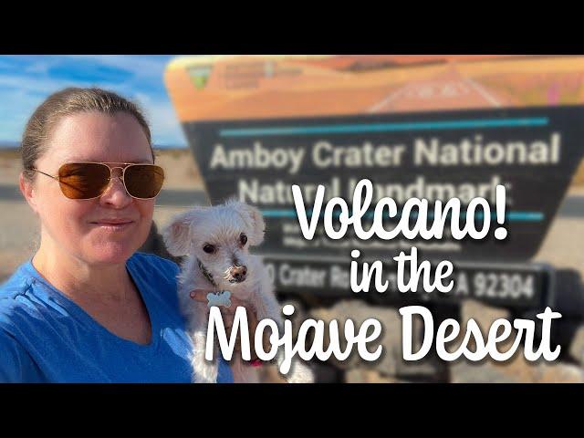 The Volcano in the Mojave - Amboy Crater!