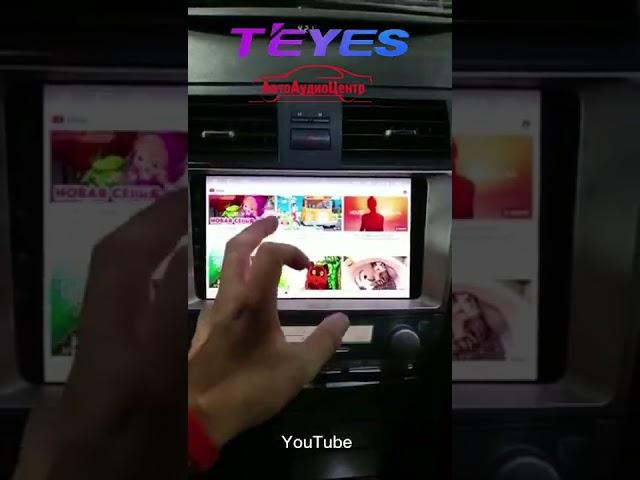 Toyota Camry, 2011 год •Установка мультимедии Teyes CC3 3/32 Gb •Установка камеры заднего вида Teyes