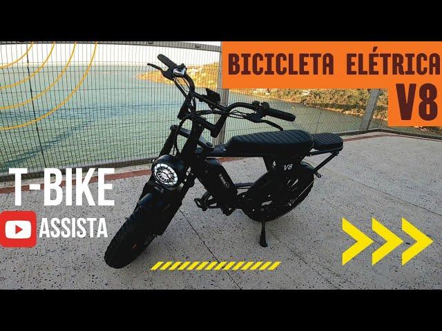 BICICLETA ELÉTRICA V8 DA T-BIKE 750  - TESTANDO NA 3ª PONTE