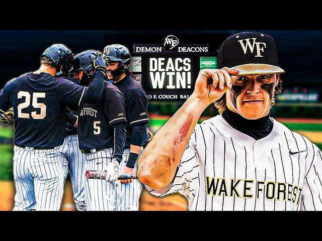 Game Day with #2 Team in College Baseball! (Wake Forest)