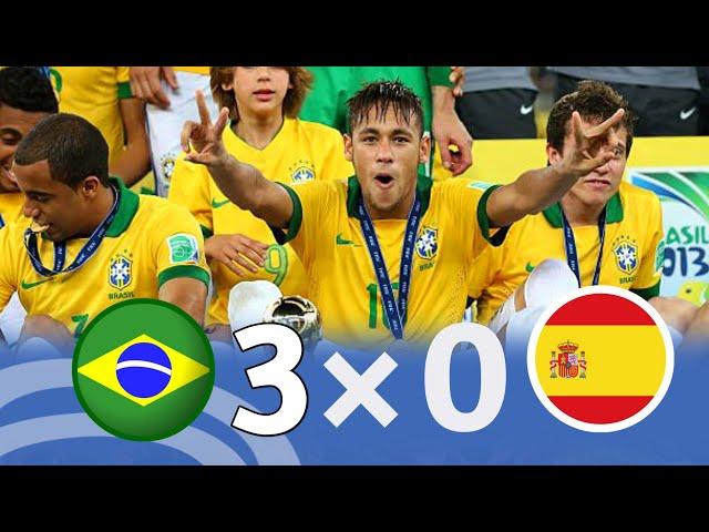 Brazil vs Spain 3-0 | 2013 Confederations Cup Final Extended Highlights & Goals HD