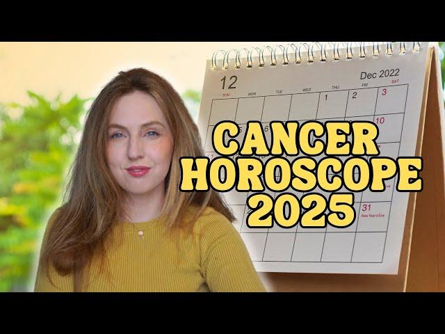 CANCER Horoscope 2025 | A YEAR OF PUSHING FOR SUCCESS! Yearly Overview | Hannah’s Elsewhere