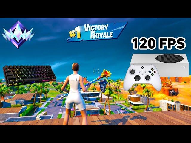 Fortnite Unreal Ranked Reload On Xbox Series S | Keyboard & Mouse Gameplay | 120 FPS | 4K