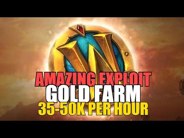 Best Way To Farm Gold In WoW (Exploit Farm)