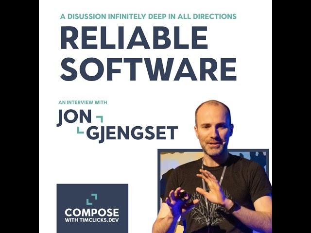 Reliable software: An interview with Jon Gjengset