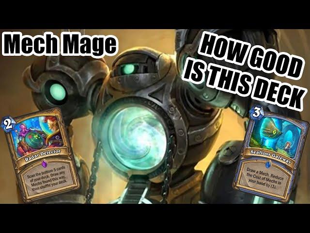 Is this the BEST MECH DECK | Mech Mage | Titan | Wild Hearthstone