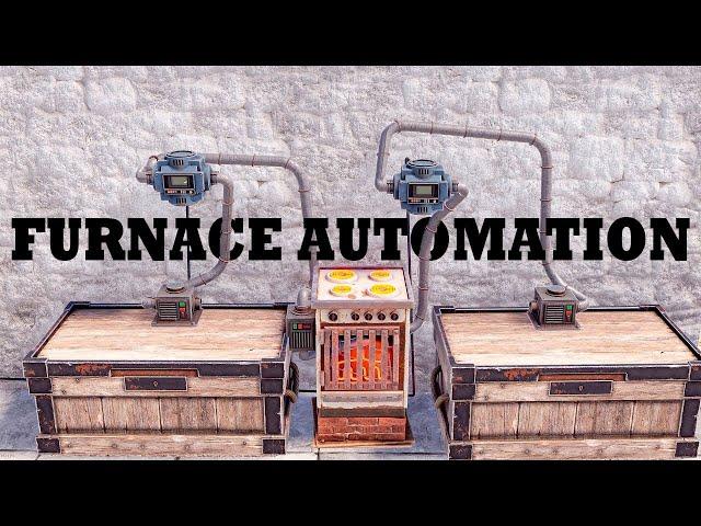 ПРОСТАЯ автоматизация ПЕЧЕЙ / AUTOMATIC FURNACE SPLITTER | RUST